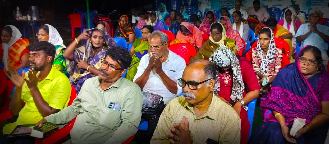 Congregation in Worship